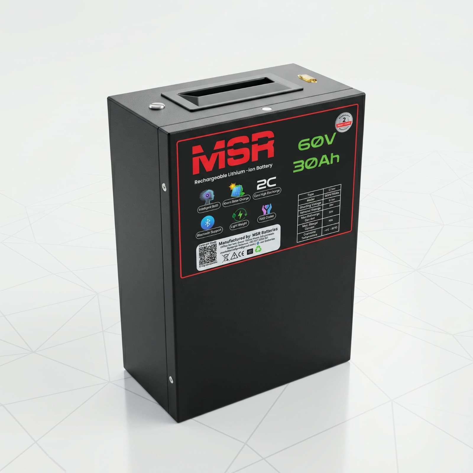 MSR E-Bike Premium 60V · 30Ah